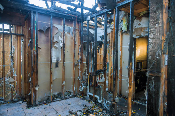 Professional Fire Damage Restoration technician working in Longboat Key, FL